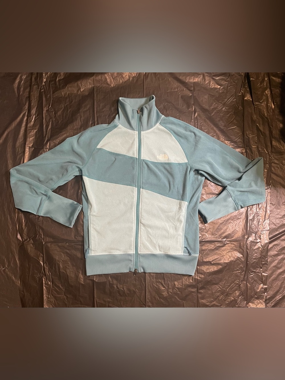 The North Face Women's Teal Full-Zip Fleece Jacket